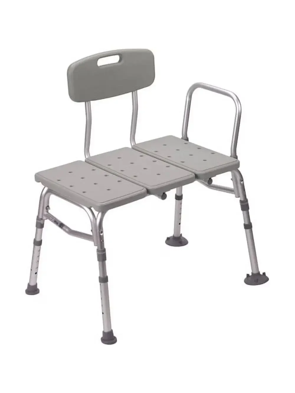 Guardian G3-100KBX1 Transfer Bench w/ Back 400 lb Capacity Adjustable Height